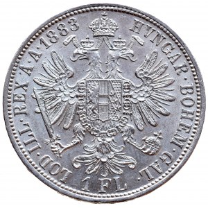 Konvenční a spolková měna, zlatník 1883 b.z.