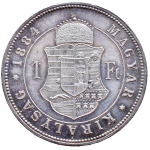 Konvenční a spolková měna, zlatník 1884 KB