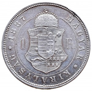 Konvenční a spolková měna, zlatník 1887 KB