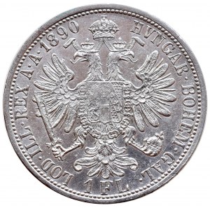 Konvenční a spolková měna, zlatník 1890 b.z.