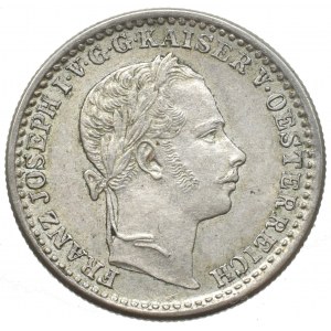 Konvenční a spolková měna, 10 krejcar 1858 A