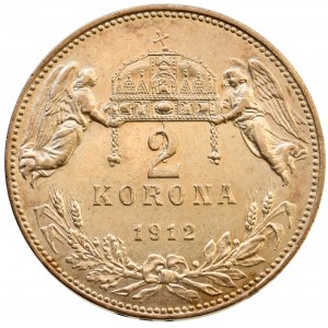 Korunová měna, 2 kor.1912 KB