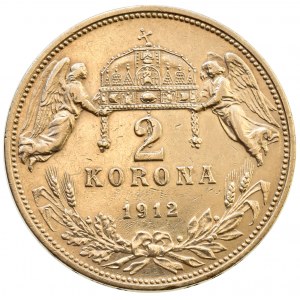 Korunová měna, 2 kor. 1912 KB