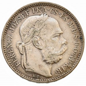 Korunová měna, 1 kor. 1896 KB