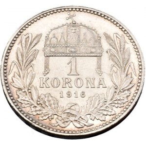 Korunová měna, 1 kor. 1916 KB