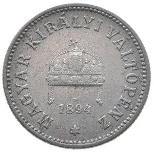 Korunová měna, 10 fillér 1894 KB