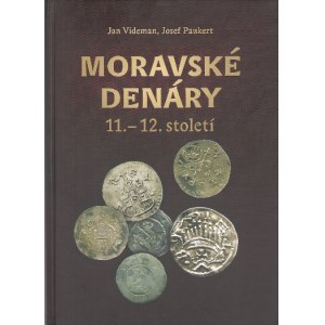 Knihy, časopisy, sborníky, Videman, J.-Paukert., J. : Moravské denáry 11. a 12. století.