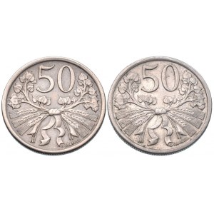 ČSR 1918-1939, 50 hal. 1922, 1931