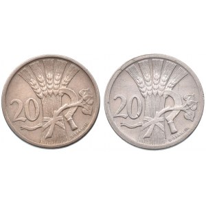 ČSR 1918-1939, 20 hal. 1921, 1931