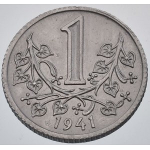 Protektorát Č+M, 1 koruna 1941