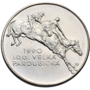 ČSR 1945-1992, 100 Kč 1990 - Velká pardubická