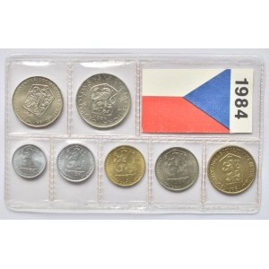ČSR 1945-1992, Sada oběžných mincí 1984