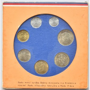 ČSR 1945-1992, Sada oběžných mincí 1986