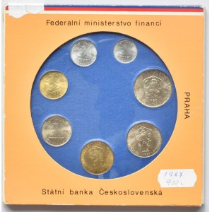 ČSR 1945-1992, Sada oběžných mincí 1987