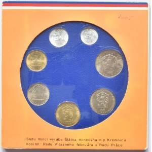 ČSR 1945-1992, Sada oběžných mincí 1988