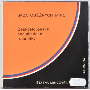 ČSR 1945-1992, Sada oběžných mincí 1989
