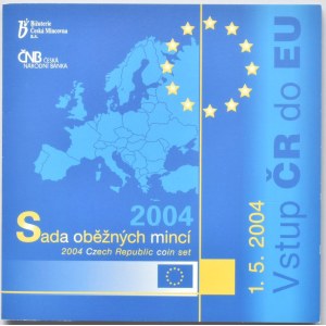 ČR 1993-Sada oběžných mincí 2004