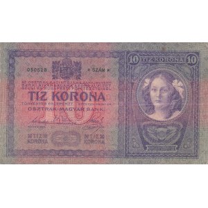 Rakousko-Uhersko, 10 K (2.1.1904), série 3012