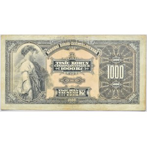 Československo - bankovky Národ. banky Československé, 1000 Kč 1932