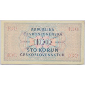 Československo - bankovky a státovky 1945 - 1953, 100 Kč 1945