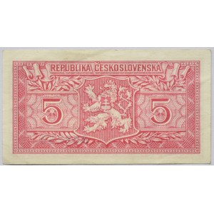 Československo - bankovky a státovky 1945 - 1953, 5 Kč 1949