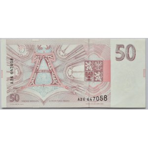 Česká republika, 1992 -50 Kč 1993, série A26 647058