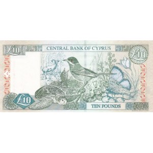 Zahraničí, Kypr, 10 Lira (1.4.2005)