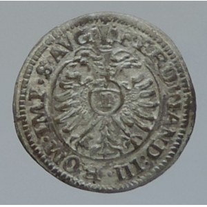 Augsburg-město, 1 krejcar 1645 s titl. Ferdinanda III.