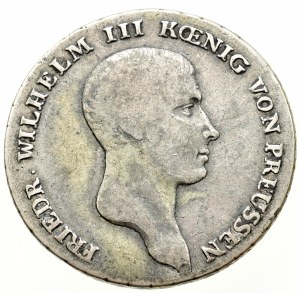 Prusko, Friedrich Wilhelm III. 1797-1840, tolar 1814 A