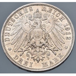Bavorsko, Otto III. 1886-1913, 3 marka 1912 D