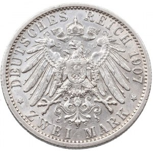 Prusko, Vilém II. 1888-1918, 2 marka 1907 A