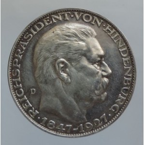 Německo - Výmarská republika, 1918-1933, Ag medaile 1927 D