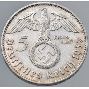 Německo - III. Říše, 5 marka 1937 J