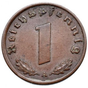 Německo - III. Říše, 1 pfennig 1940 A