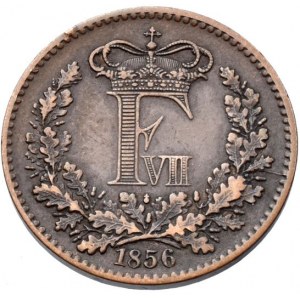 Dánsko, Frederik VII. 1848-1863, 1 Rigsmontskilling 1856