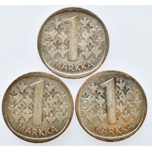 Finsko, 1 marka 1965, 1966, 1967