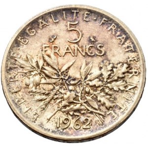 Francie, III. republika, 5 frank 1962