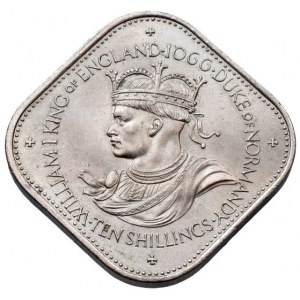 Guernsey, Elizabeth II., 1952 - 10 schiling 1966