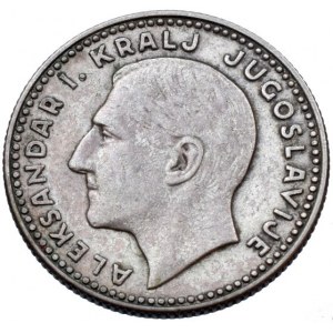 Jugoslávie, Alexander I. 1921-1934, 10 dinar 1931