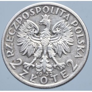 Polsko 1923 - 1939, 2 zlote 1932 Hedvika