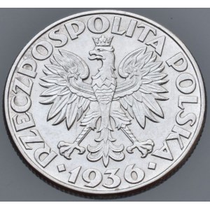 Polsko 1923 - 1939, 2 zlote 1936 Loď