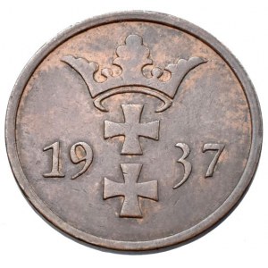 Posko, Gdaňsk - město (Danzig), 2 pfennig 1937