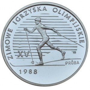 Polsko 1952-1990, 1000 zlotých 1987 - XV. Zimní OH