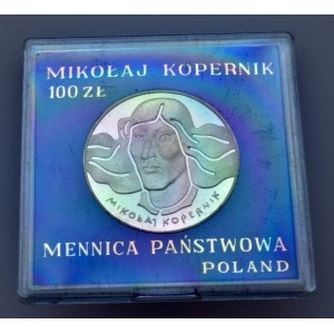 Polsko 1952-1990, 100 zlotých 1974 - Mikolaj Koperník