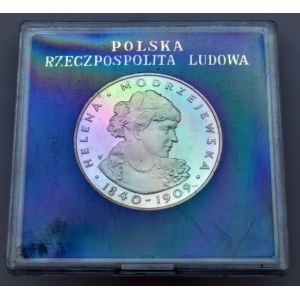 Polsko 1952-1990, 100 zlotých 1975 - Helena Modrzejewska