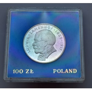 Polsko 1952-1990, 100 zlotých 1979 - Ludwik Zamenhof