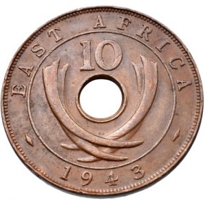 Britská východní afrika, George VI. 1937-1952, 10 cents 1943