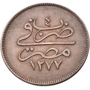Egypt, Abdul Aziz 1861-1876, 10 para AH.1277/4 = 1863