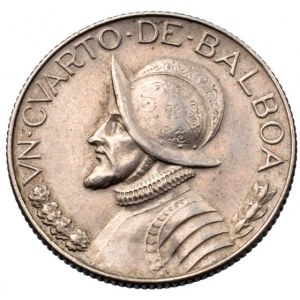 Panama, republika 1903 - 1/4 balboa 1966