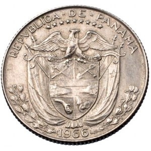 Panama, republika 1903 - 1/4 balboa 1966